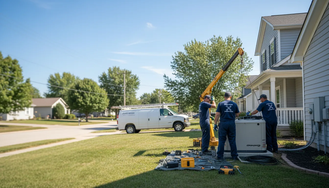 Generator Installation in Rising Star, TX near me